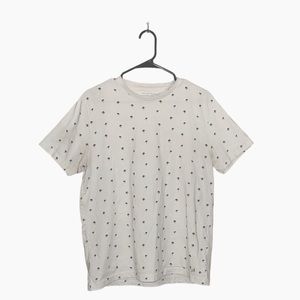 Ricky Singh Denim & Flower Mens T-shirt Mint Green Navy